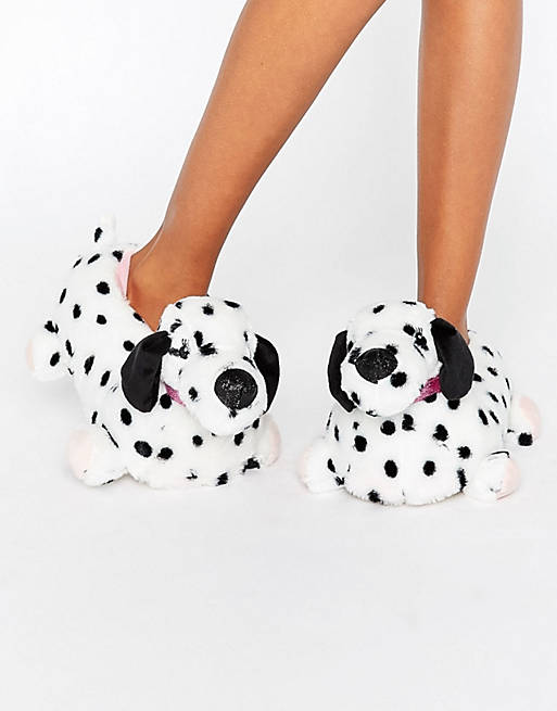 New Look Dalmatian Dog Slipper