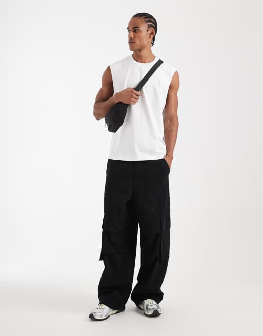 New Look - Débardeur oversize - Blanc, 2 de 5