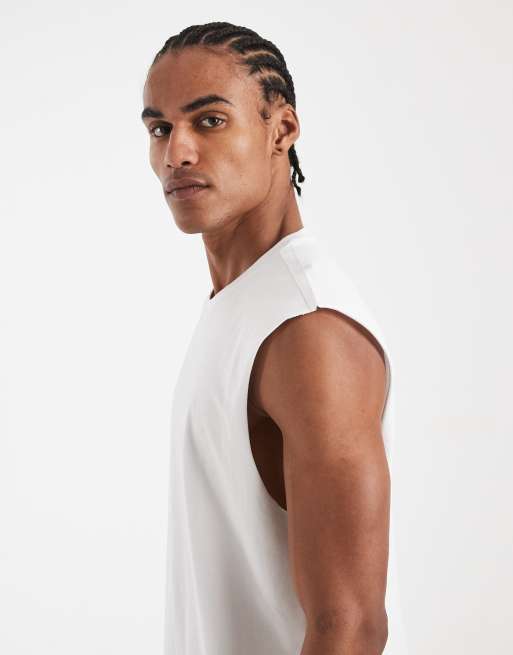 New Look - Débardeur oversize - Blanc, 4 de 5