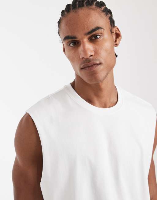 New Look - Débardeur oversize - Blanc, 5 de 5