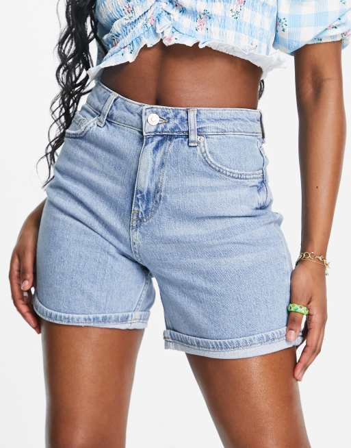 Mid rise boyfriend store shorts