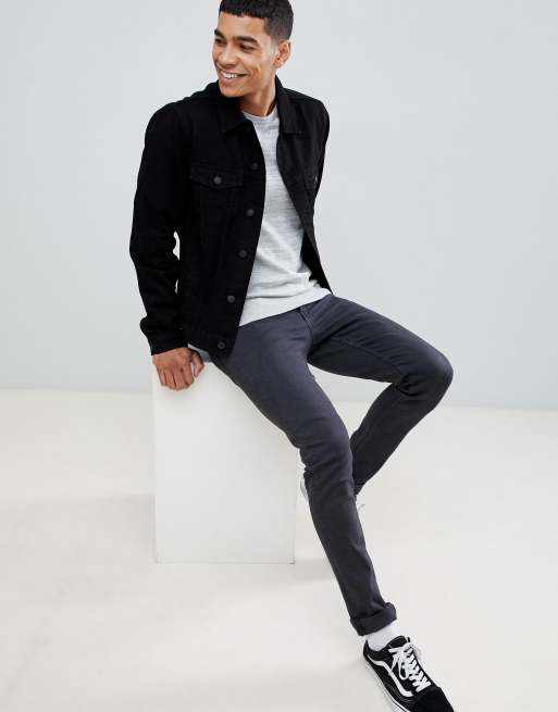 Look jean online noir