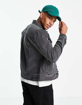 black denim jacket new look