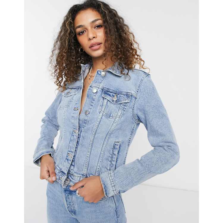 New look hot sale jeans jacket