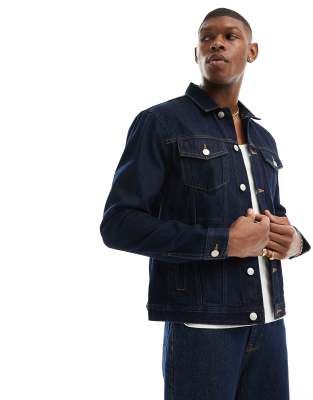 New Look denim jacket in raw indigo