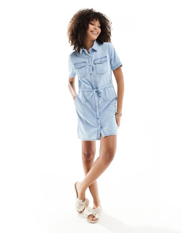 New Look - denim shirt dress