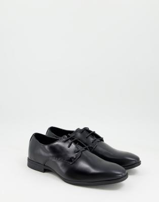 New Look Derby Shoes In Black