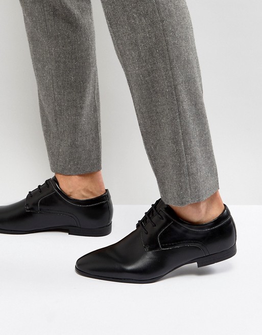 New Look derby shoes in black | ASOS
