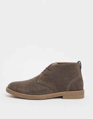 mens brown desert boots uk