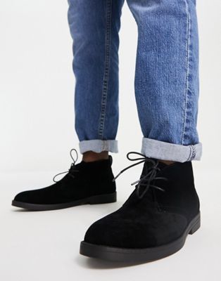 New Look desert boots in black
