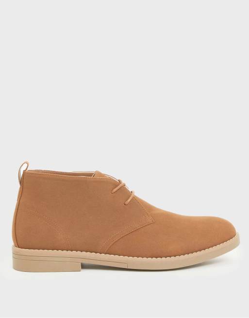 New Look desert boots in tan | ASOS