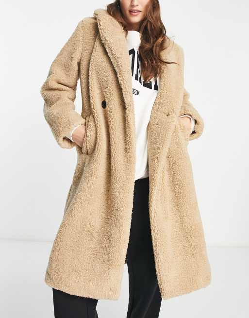 New look 2024 overcoat in camel