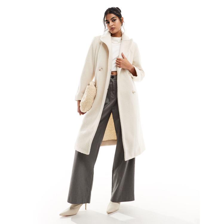 Rafaella textured deals long coat