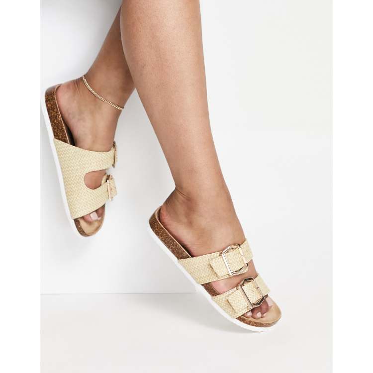 New look sale cream sandals