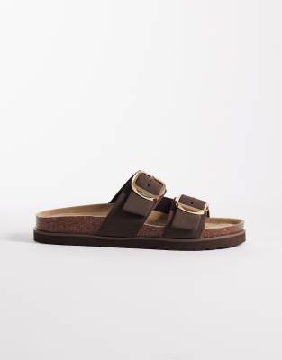  double buckle sandal 