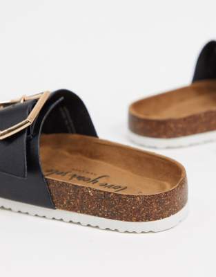 new look double strap sandals