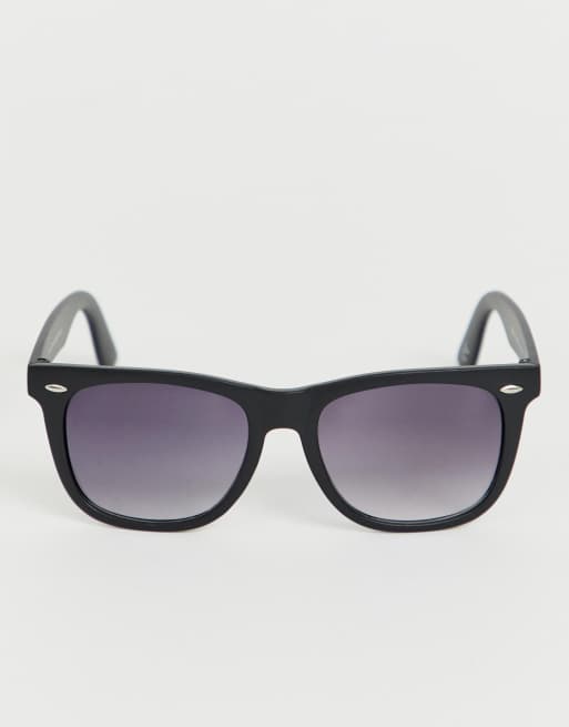 New Look – Eckige Sonnenbrille in Schwarz, 2 von 4