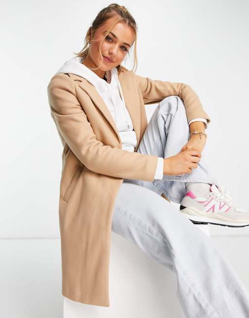 New Look - Elegante jas in lichtbruin