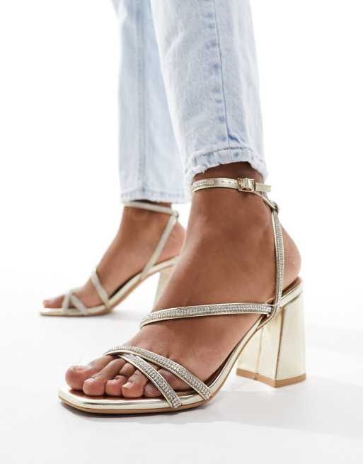 New look embellished on sale sandals