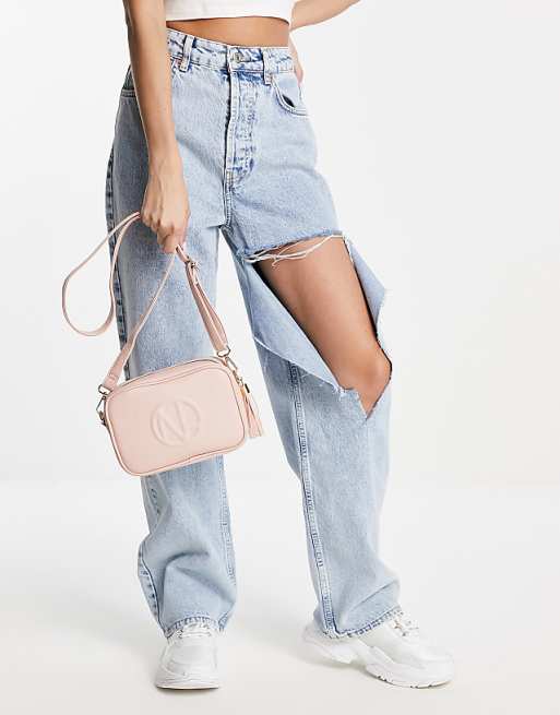 最新作 ニュールック New Look embossed cross body bag in mid pink レディース レディースバッグ 最新作 ニュールック New Look embossed cross body bag in mid pink レディース レディースバッグ