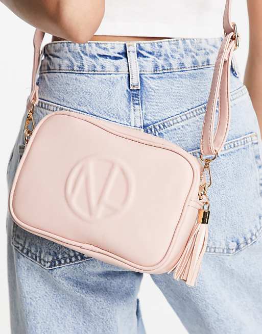 最新作 ニュールック New Look embossed cross body bag in mid pink レディース レディースバッグ 最新作 ニュールック New Look embossed cross body bag in mid pink レディース レディースバッグ