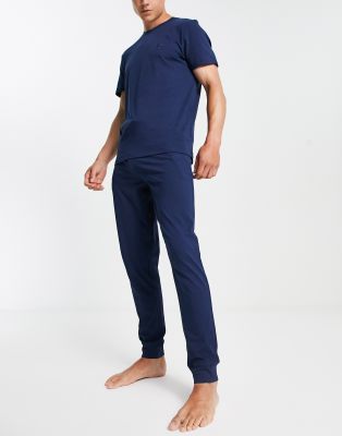 mens jogger pyjamas set