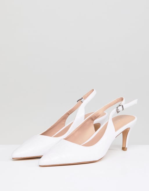 New Look - Escarpins en imitation croco avec bride arrière, 2 de 4