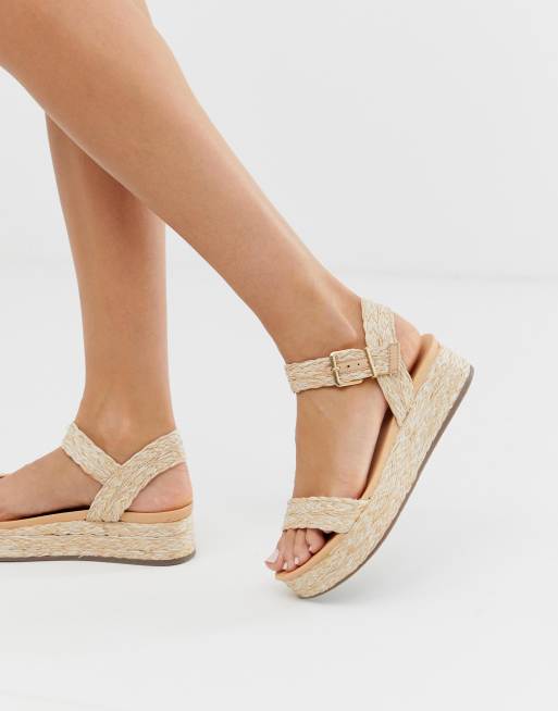 Look espadrille flatform neutral | ASOS