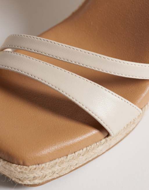 New Look – Espadrilles in Cremeweiß mit Keilabsatz, 2 von 4