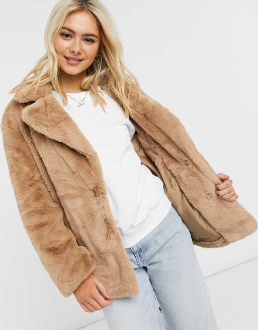 New look hotsell faux fur jackets