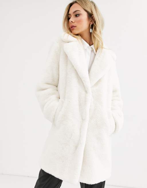 Asos new 2025 look fur coat