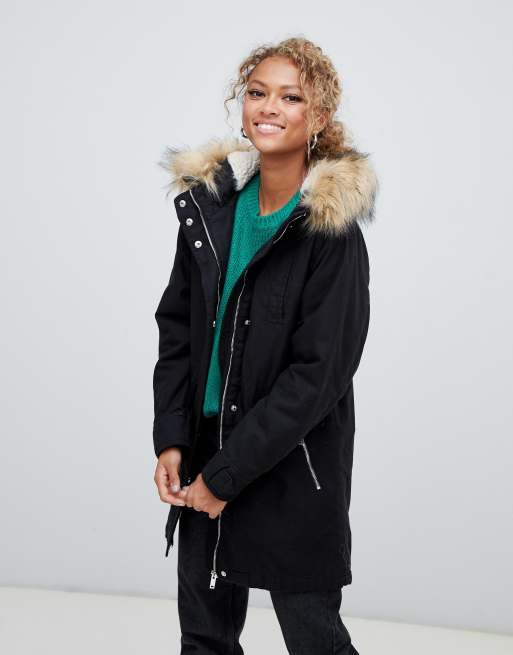 Asos new look clearance parka