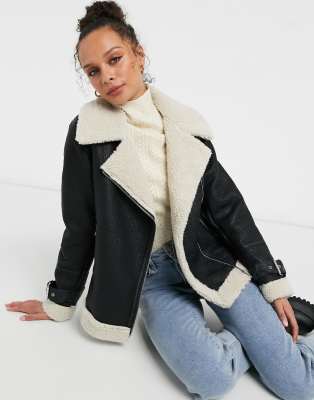 womens faux fur jacket