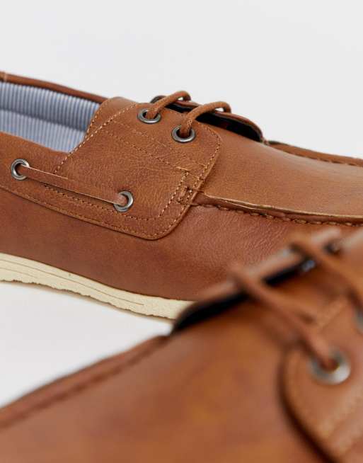 New look cheap mens boat shoes