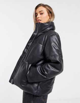 new look faux leather jacket