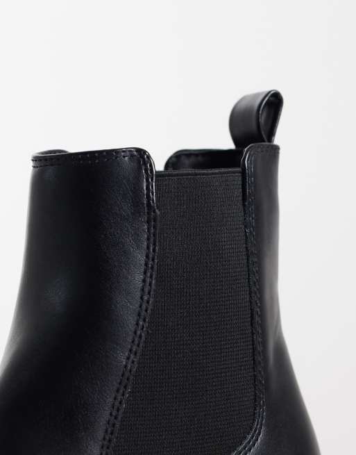 New Look faux leather Chelsea boot in black, 3 of 4