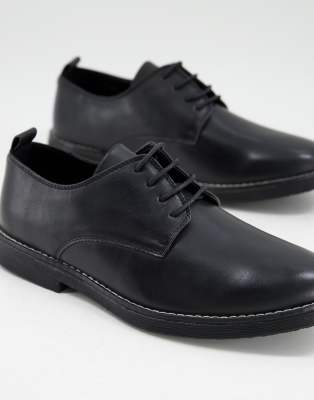 faux leather oxfords womens