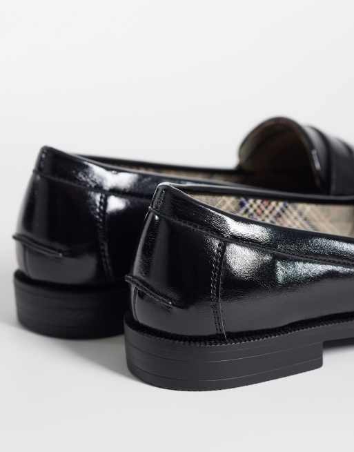 New Look Faux Leather Penny Loafer In Black, 3 of 4