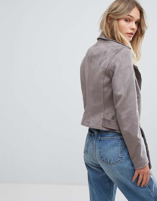 New look hotsell faux suede jacket