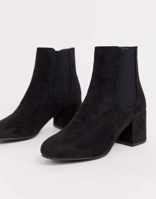 new look suede chelsea boots