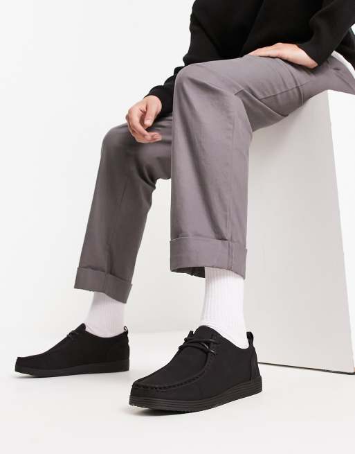 suede lace-up sneakers, Clarks Originals