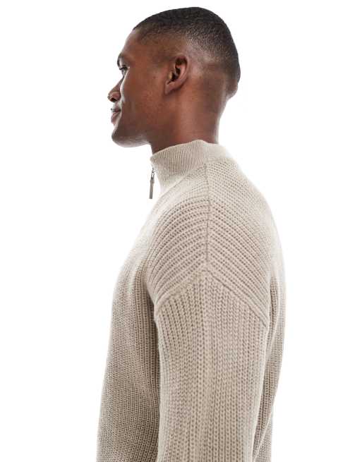 トップス STEAF FISHERMAN KNIT FISHERMAN KNIT(M DARK GREY): STEAF: MENS｜CONZ ONLINE STORE