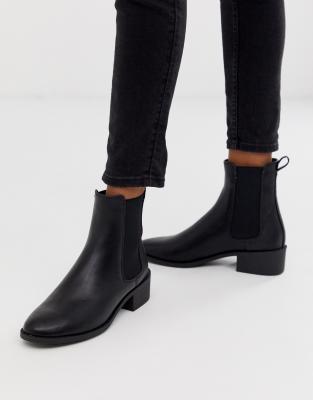 asos women's black chelsea boots