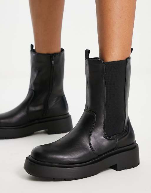 new look ladies black boots