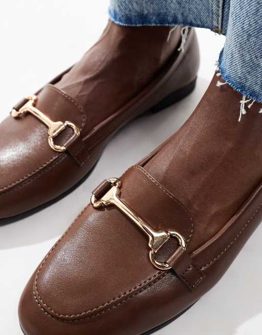 Brown New Look Flat Shoes For Women New Look Flat Shoes In Brown ASOS