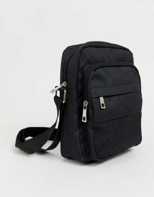 black flight bag