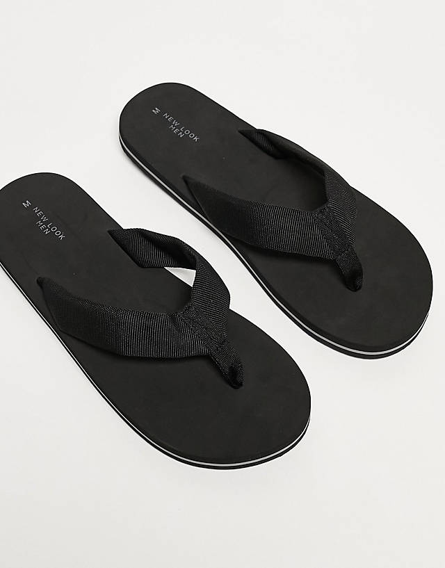 New Look - flip flop in black