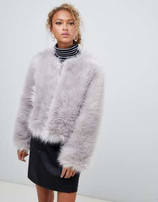 new look white coat