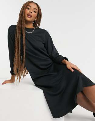 sweatshirt midi dress