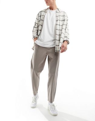 New Look formal jogger in light brown